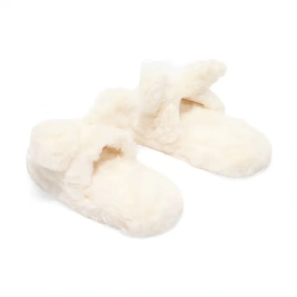 Petco Bunny Plush Fuzzy Adult Slippers, Large/X-Large NWOT - Picture 2 of 5